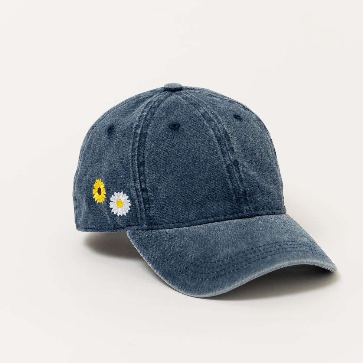 【Poika】フラワー刺繍キャップ