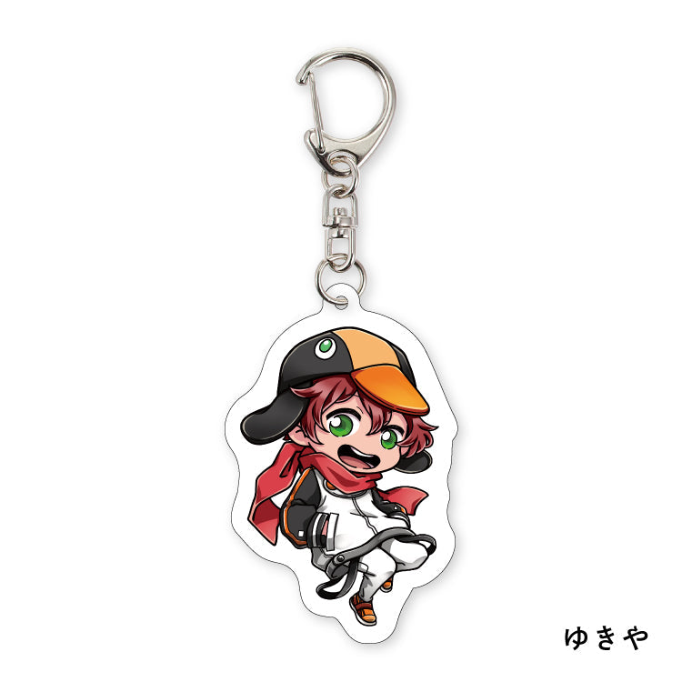 ゆきや【がくめん】アクリルキーホルダー2023