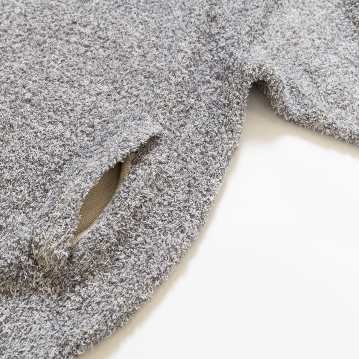 【House Love】Melange Knit Zip Cardigan