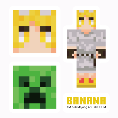 マイクラサンプル_ゆきやステッカー07