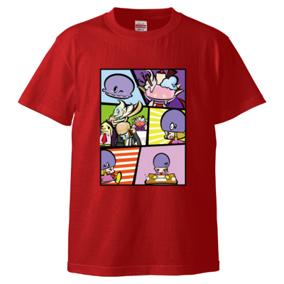 アジーンコミック☆ホワイト(Tシャツ)