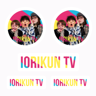 いおりくんTVサンプル ステッカー