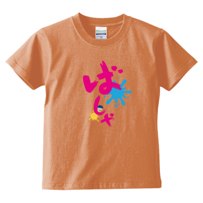 ばしゃTピンク(キッズTシャツ)
