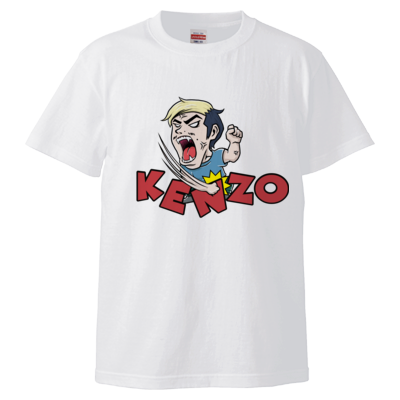 【けんぞうの部屋】台パンTシャツ(ホワイト)