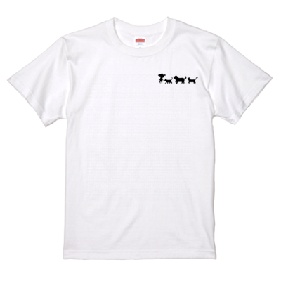 【釣りよかでしょう。】両面Tシャツ(ホワイト)