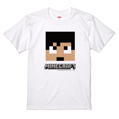 マイクラサンプル_kazuTシャツ(ホワイト)
