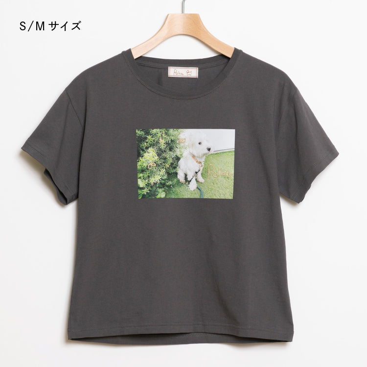 【Poika】フォトプリントTシャツ