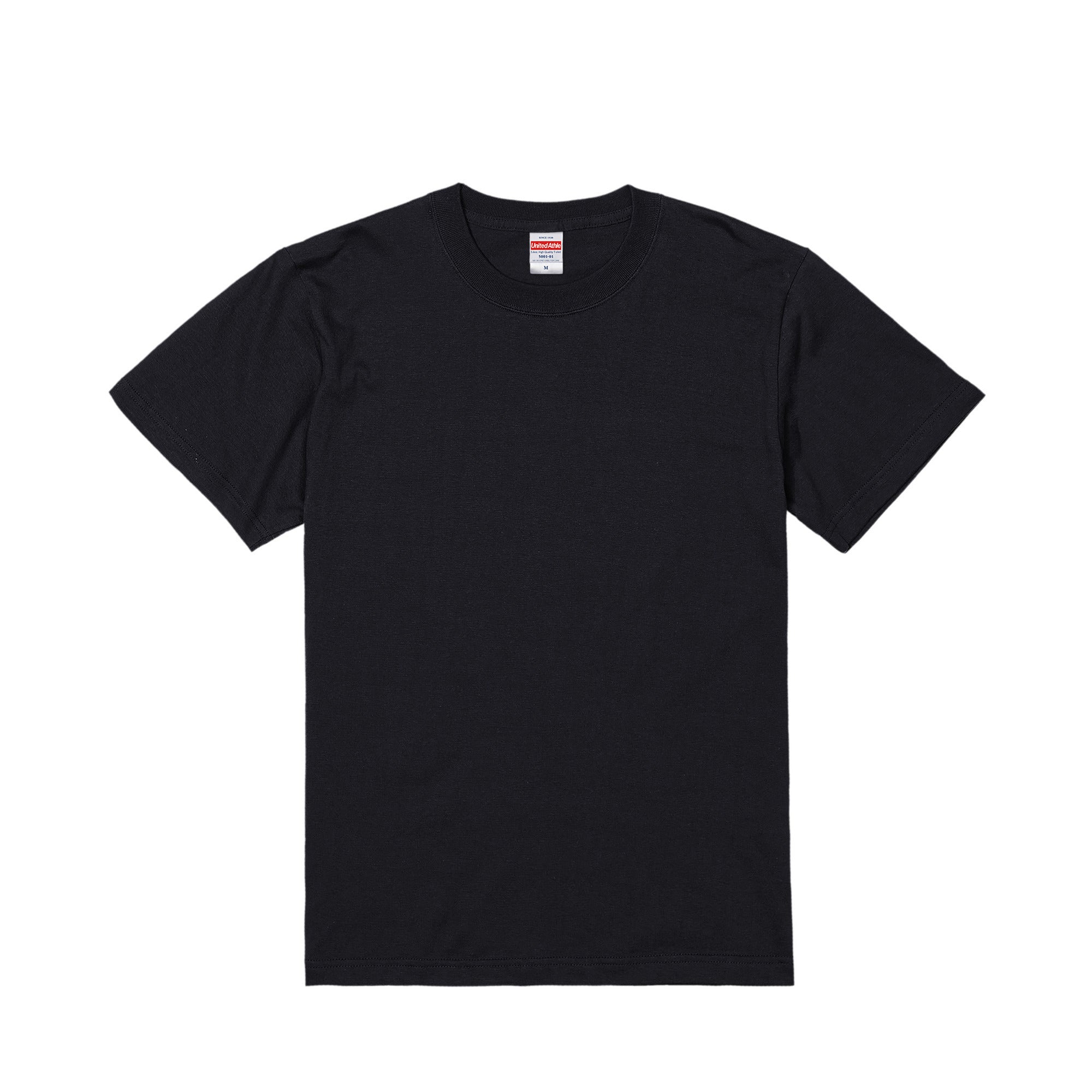 5.6オンス ハイクオリティーTシャツ black image