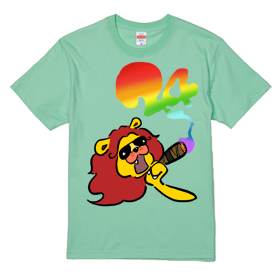 出し勝ちライオンくんTシャツCOLOR