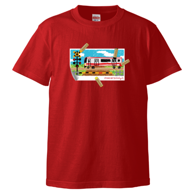 おえかき踏切 Tシャツ