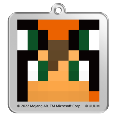 マイクラサンプル_ゆきやアクリルキーホルダー01