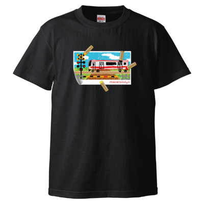 おえかき踏切 Tシャツ