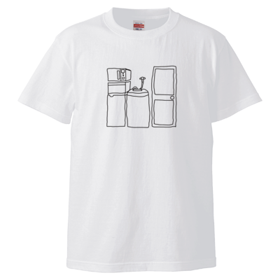 【kouichitv】コウイチルームTシャツ B(ホワイト)