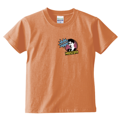 KATSUMATA MUSEUM(ピンクワンポイント) キッズTシャツ
