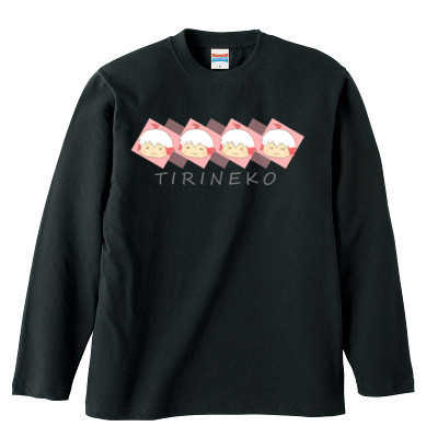 ちりねこロングスリーブTシャツ