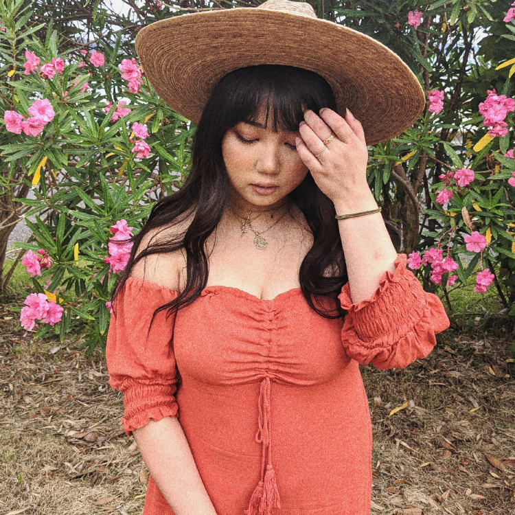 Tassel offshoulder one piece