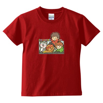 ぽこにゃん(キッズTシャツ)