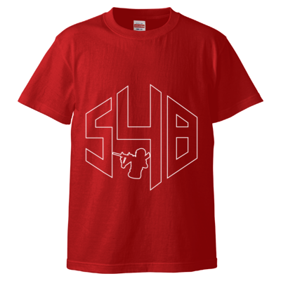 548連合軍Tシャツ シンプル カラーパターン②(前面にロゴ、裏面印刷なし)