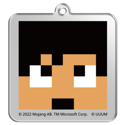 マイクラサンプル_kazuアクリルキーホルダー