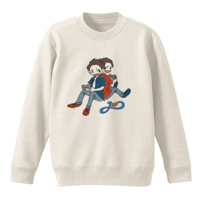 【じゅん】2人ロゴ スウェット