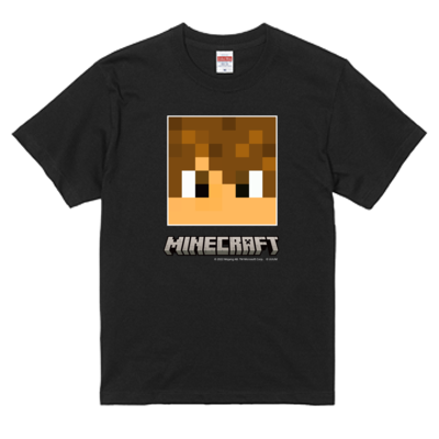 マイクラサンプル_MasuoTVTシャツ(ブラック)