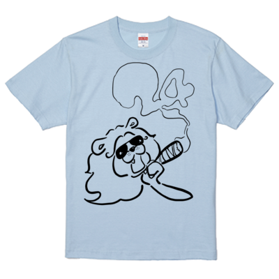 出し勝ちライオンくんTシャツ