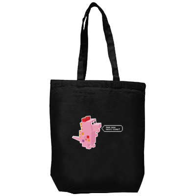 ブロック恐竜(ピンク) Tシャツ