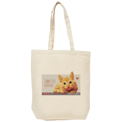 Tabby Cat HIROSHI 3(キャンバストート(M))