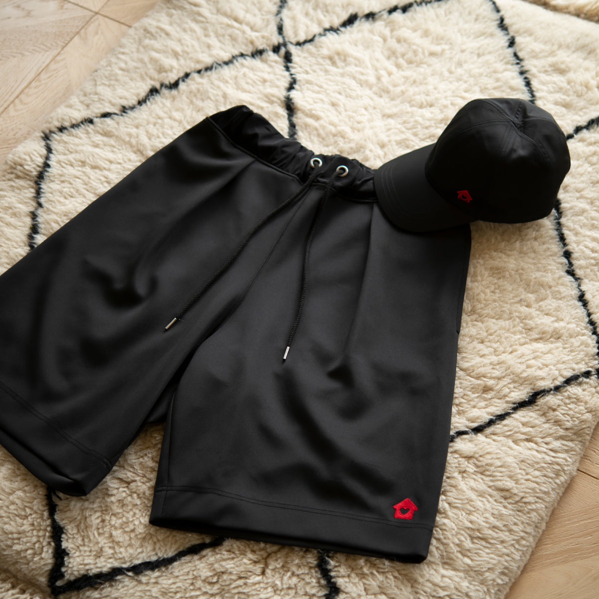 【House Love】Wide Half Pants