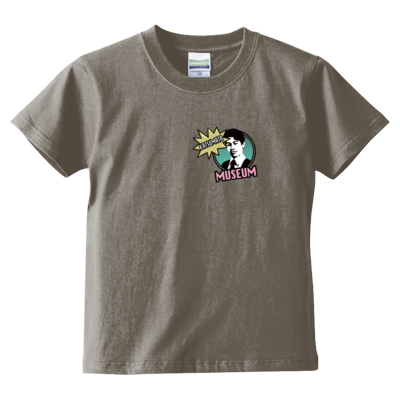 KATSUMATA MUSEUM(グリーンワンポイント) キッズTシャツ