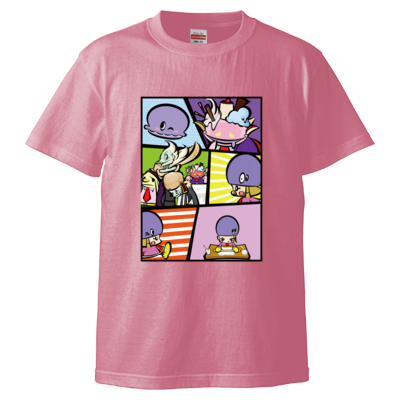 アジーンコミック☆ホワイト(Tシャツ)