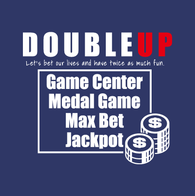 SBS DOUBLE UP 両面キッズTシャツ(白ロゴ)