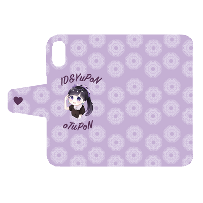 1D&ゆーぽんオリジナルグッズ(iPhone X 手帳型ケース)