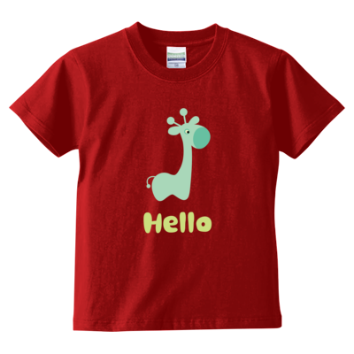 Hello Green(キッズTシャツ)