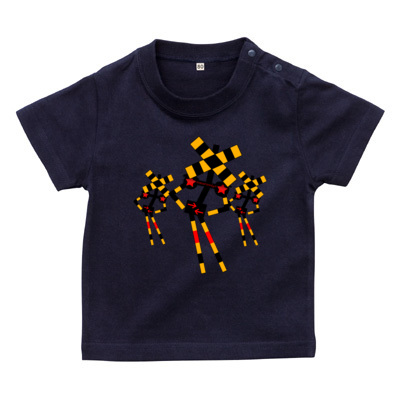 踏切ダンス ベビーTシャツ