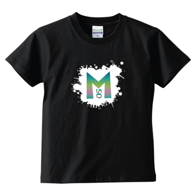 Gradation white(キッズTシャツ)