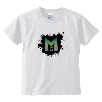 Gradation black(キッズTシャツ)