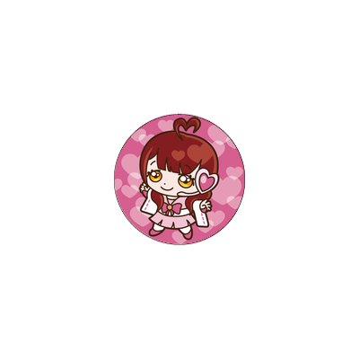 【ぷちぷち<P】祭雛子 全身 缶バッジ(32mm)