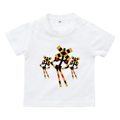 踏切ダンス ベビーTシャツ