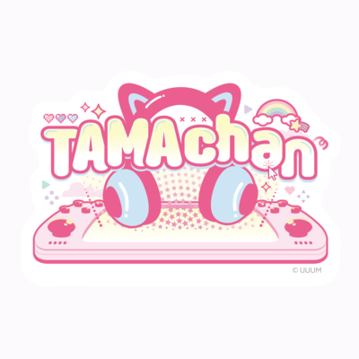 TAMAchanサンプル ダイカットステッカー_2