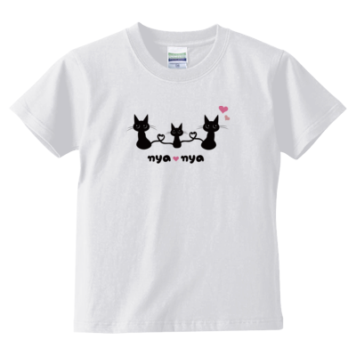 nya-nya Tシャツ(キッズサイズ)