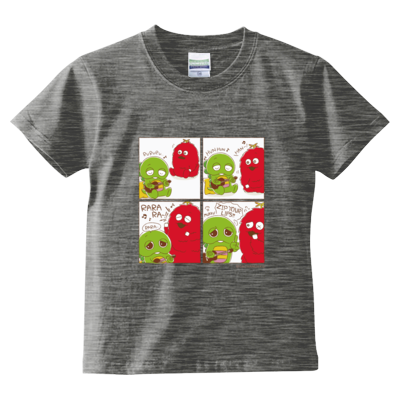 ガチャピン ちゃんねる【公式】キッズTシャツ2020