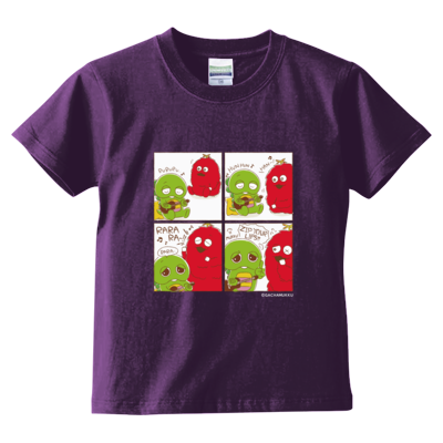 ガチャピン ちゃんねる【公式】キッズTシャツ2020