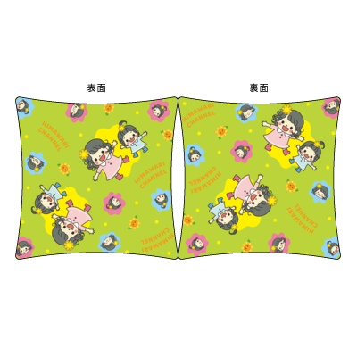 HIMAWARIちゃんねる オリジナルデザイングッズ(オーバープリントクッション)