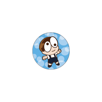 【ぷちぷち<P】ぷちぷち<P 全身 缶バッジ(32mm)