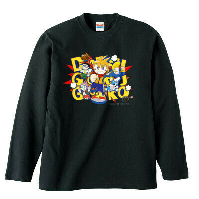 【脱獄ごっこ】ロングスリーブTシャツ(ブラック)