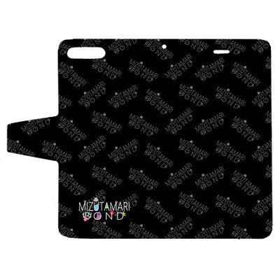 【水溜りボンド】iPhone 8 Plus / iPhone 7 Plus 手帳型ケース(ブラック)