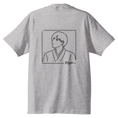 【新作】2021 Miyau バックプリント Tシャツ(ブラックロゴ)
