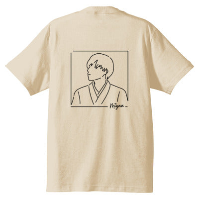 【新作】2021 Miyau バックプリント Tシャツ(ブラックロゴ)