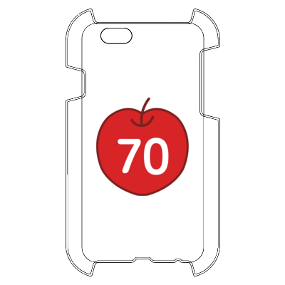 70cleam(iPhone 6s/6 ハードカバーケース)